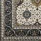 Oriental Weavers Vivian VI04D 3"10" x 5"5" Ivory Area Rug, , large