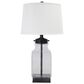 Ashley Sharolyn Table Lamp in Smoky and Antiqued Silver, , large