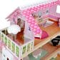 Delta Children Little Gem Dollhouse with 3-Story and 4 Rooms in Multicolor, , large