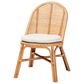 Baxton Studio Daniela Side Chair in Light Honey, , large