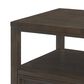 Forma & Co Lisbon End Table in Dark Mocha, , large