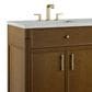 James Martin Bellshire 72" Double Bathroom Vanity in Honey Oak with 3 cm Ethereal Noctis Silestone Top and Rectangular Sinks, , large