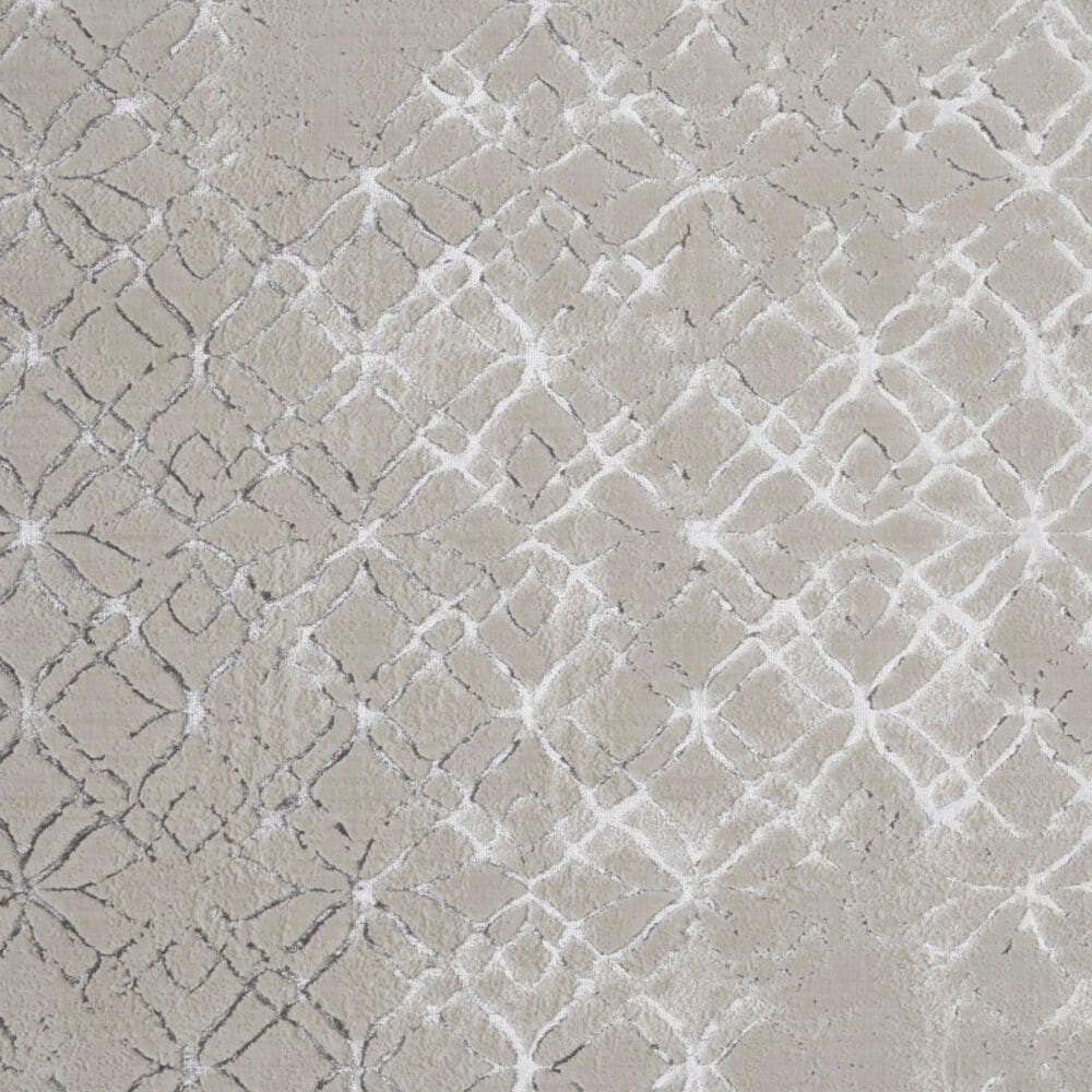 Feizy Micah Beige and Silver 3&#39;11&quot; x 6&#39; Area Rug, , large