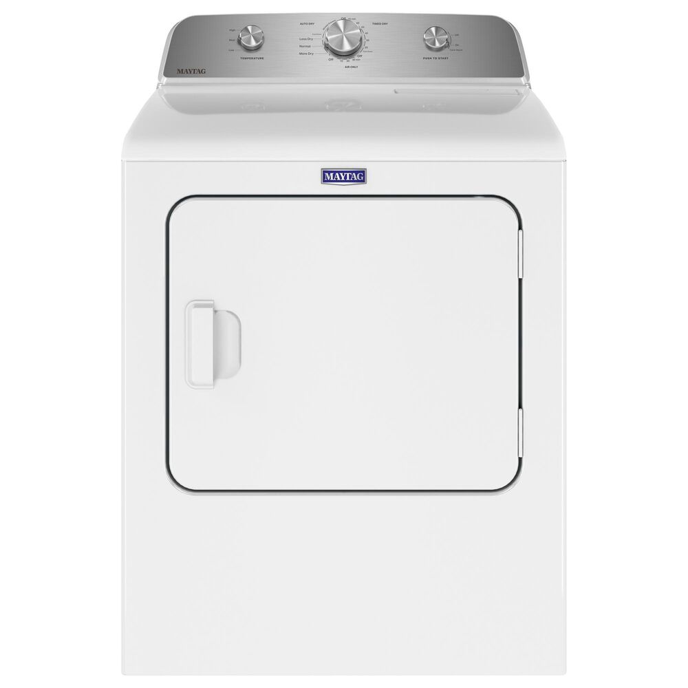 Maytag 4.7 Cu. Ft. Top Load Agitator Washer and 7.0 Cu. Ft. Top Load Gas Wrinkle Prevent Dryer in White, , large