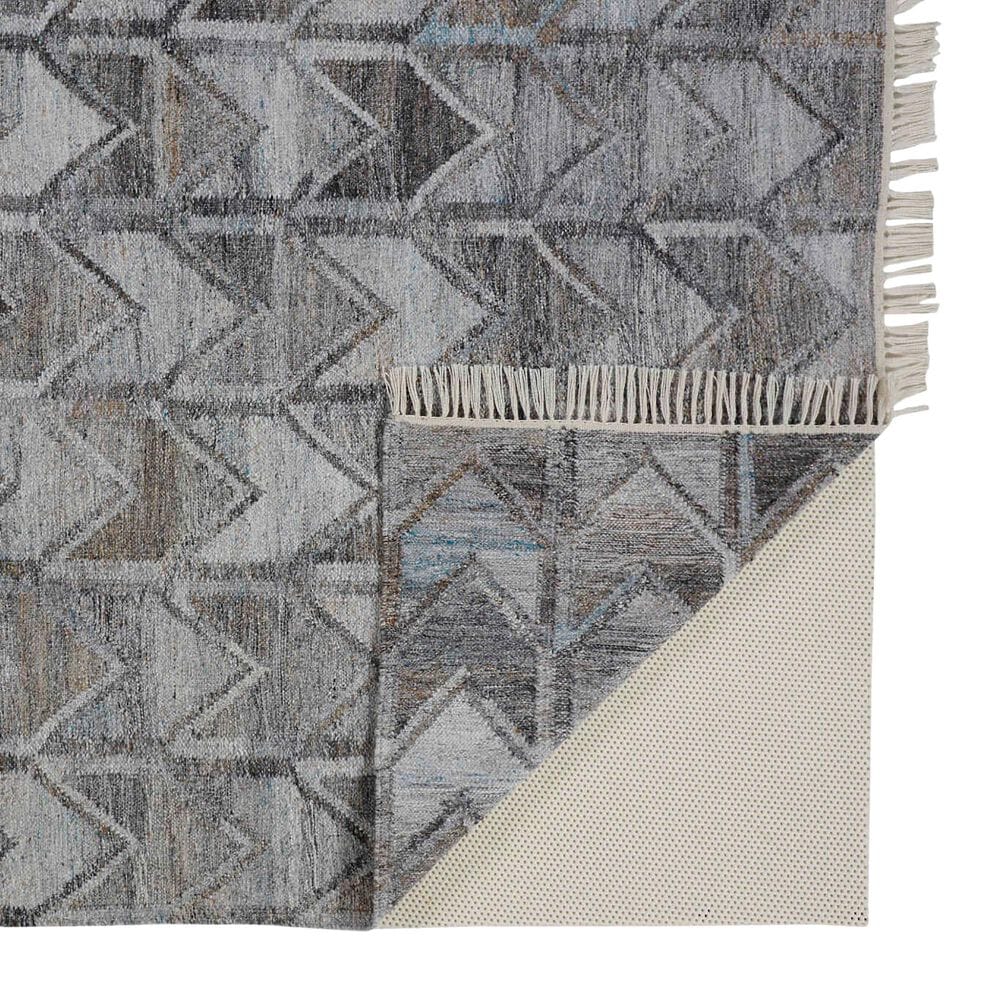 Feizy Beckett 0813F 8&#39; x 10&#39; Gray Area Performance Rug, , large