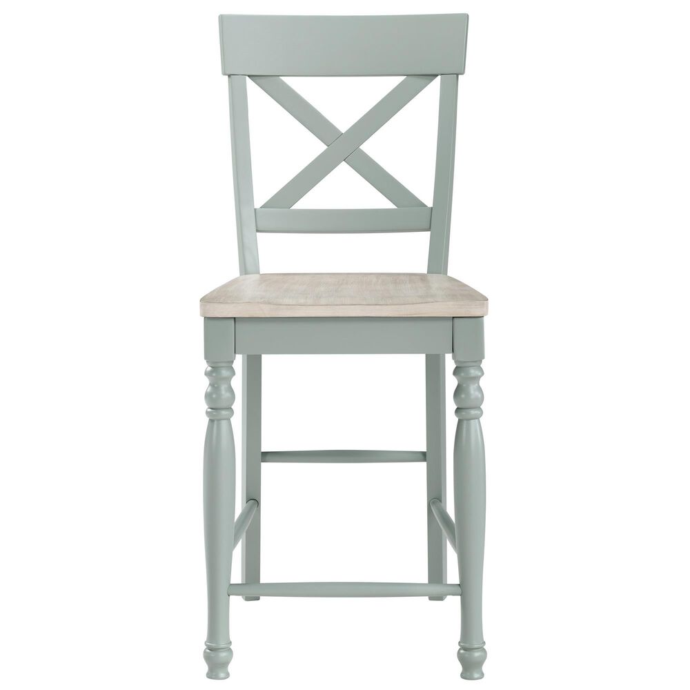 Steve Silver Darcy Dining Side Chair in Green, , large