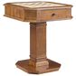 HOMLUX Galini 2-Drawer Game Table in Brown, , large