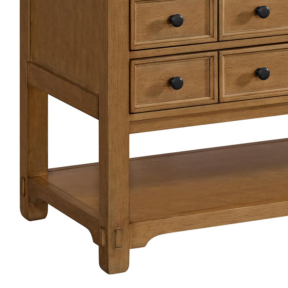 James Martin Malibu 60&quot; Single Bathroom Vanity in Amber Birch with 3 cm Charcoal Soapstone Quartz Top and Rectangular Sink, , large