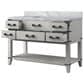 Lexora Home Norwalk 48" Single Bathroom Vanity in White Oak with White Carrara Marble Top and Rectangle Sink, , large