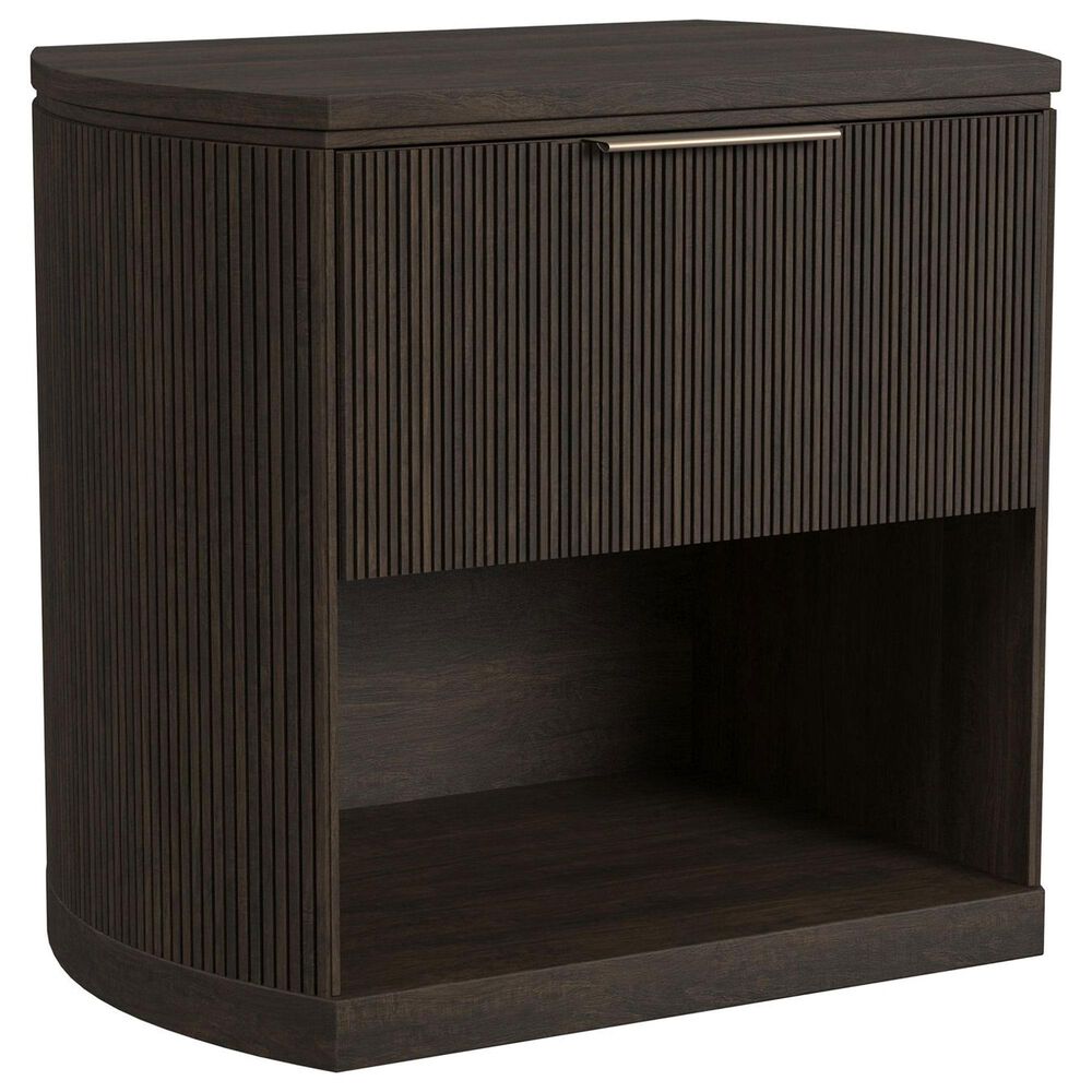 Mayberry Hill Sylvie 4 Piece Queen Panel Bedroom Set in Dark Brown, , large