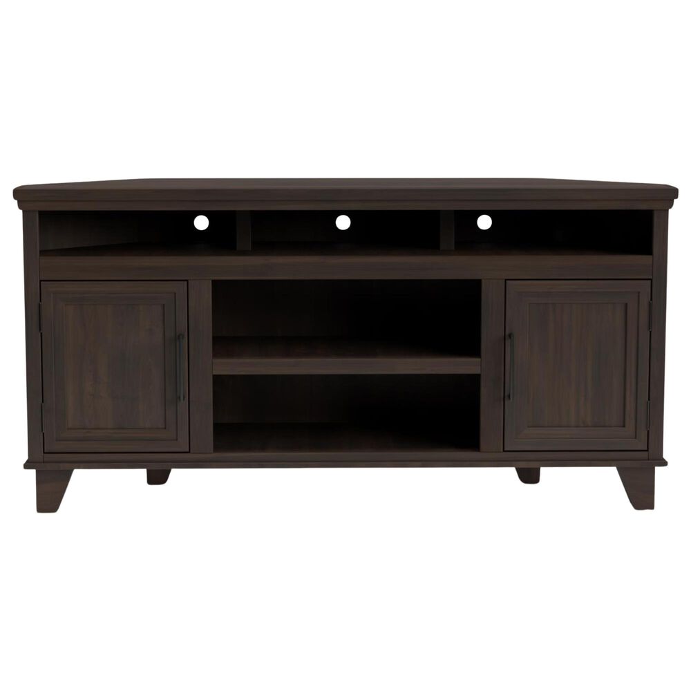 Legends Home Sonoma 64" Corner TV Console in Java, , large