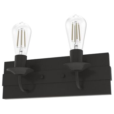 Hunter Perch Point 2-Light Vanity in Noble Bronze, , large