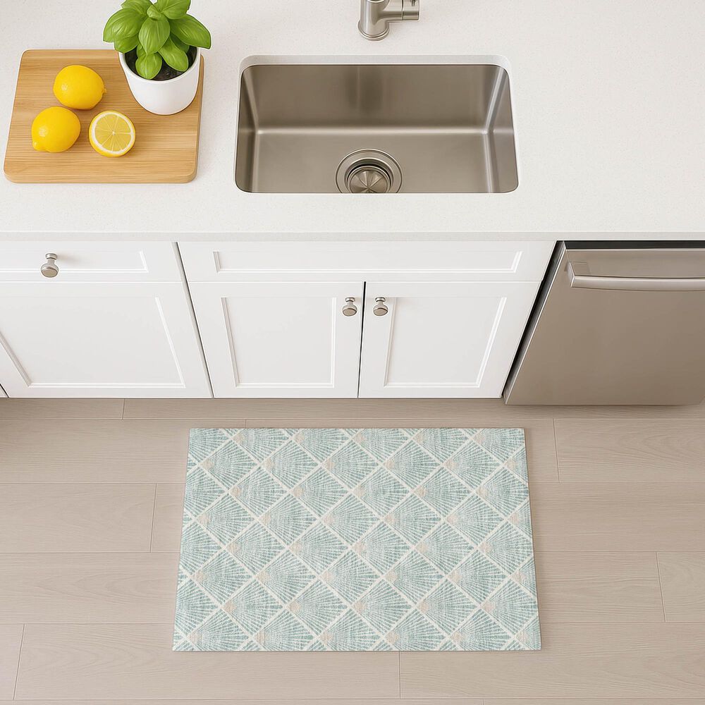 Dalyn Rug Company The Reserve TR9 Seafoam 1&#39;8&quot; x 2&#39;6&quot; Indoor/Outdoor Area Rug, , large