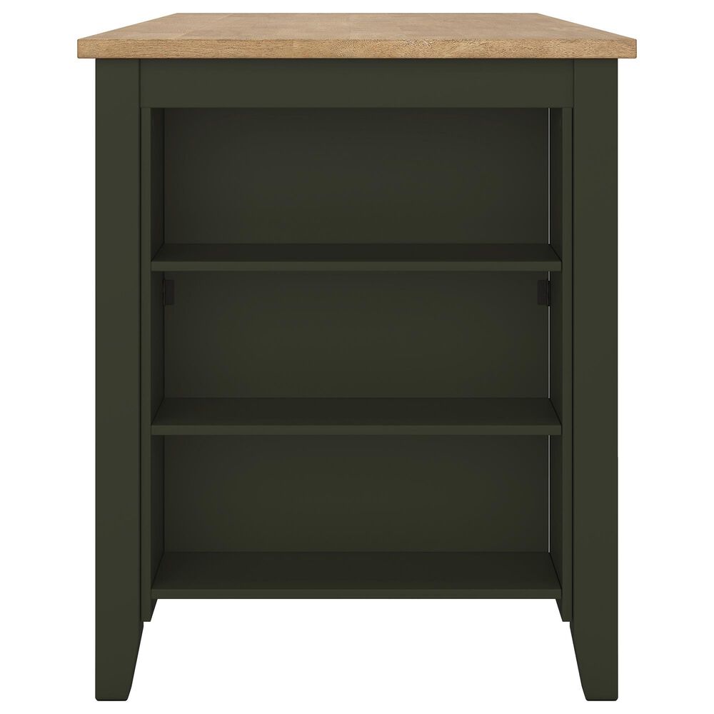 Ashley Gesthaven Counter Height Table in Natural and Green - Table Only, , large