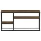 HOMLUX 45" TV Stand with 2 Open Storage Shelves in Columbia Walnut, , large
