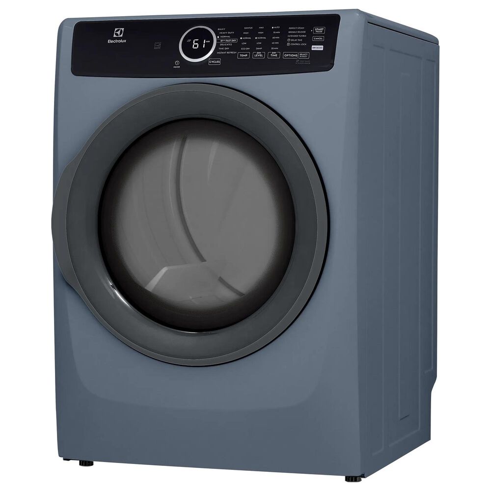 Electrolux 400 Series 4.5 Cu. Ft. Front Load Washer and 8 Cu. Ft. Gas Dryer Laundry Pair in Denim Blue, , large