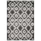 Safavieh Adirondack ADR118R-5 5"1" x 7"6" Charcoal/Ivory Area Rug, , large