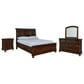 Millenium Porter 4-Piece Queen Storage Bedroom Set in Rustic Brown, , large