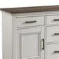 Hawthorne Furniture Drake Sideboard in Rustic White and French Oak, , large