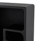 Maple and Jade 16" Wall Shelf with Arched Block Shapes in Black, , large