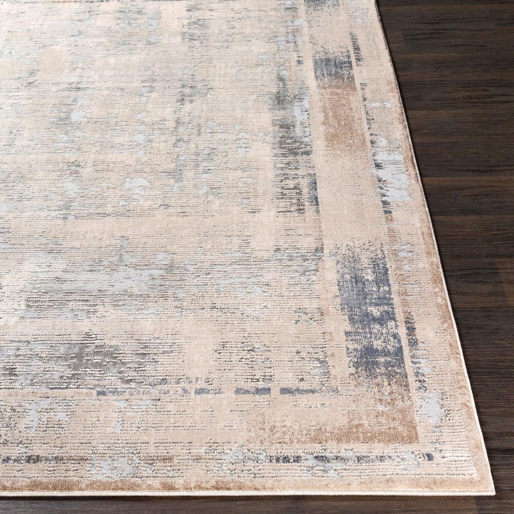 Surya Alpine 2&#39; x 2&#39;11&quot; Taupe, Gray, Charcoal and Medium Brown Area Rug, , large