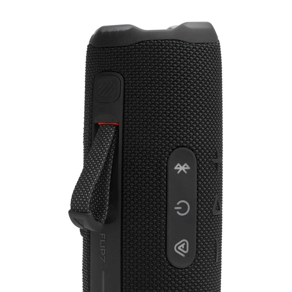 JBL Flip 7 Waterproof Bluetooth Speaker in Black, , large