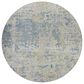 Dalyn Rug Company Kochi KC6 Blue 8" Round Area Rug, , large