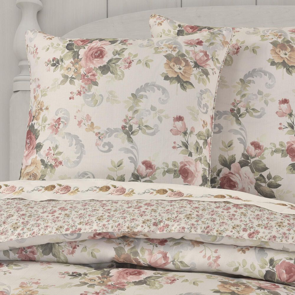 J. Queen New York Chablis 26&quot; Square Euro Pillow Sham in Rose Gold, , large