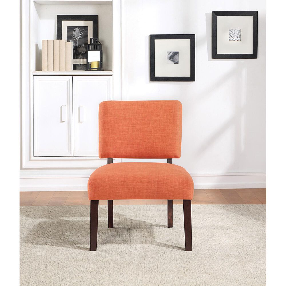 OSP Home Jasmine Accent Chair in Tangerine, , large
