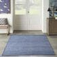 Nourison Interweave 8" x 10" Navy Area Rug, , large