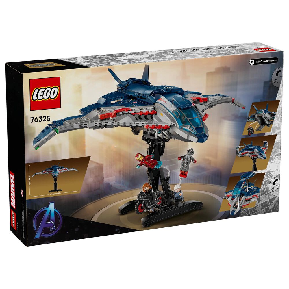 LEGO Marvel Quinjet Building Set, , large