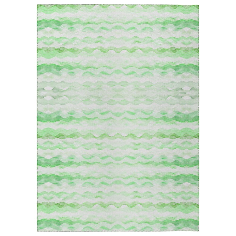 Dalyn Rug Company Seabreeze Chevron 2"3" x 7"6" Cactus Runner, , large