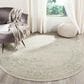 Safavieh Adirondack ADR109V-6R 6" x 6"  Ivory/Sage Round Rug, , large