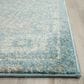 Safavieh Evoke EVK270D 10" x 14" Light Blue and Ivory Area Rug, , large
