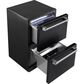 Cafe 5.7 Cu. Ft. Built-In Dual-Drawer Refrigerator in Matte Black and Brushed Stainless Handles, , large