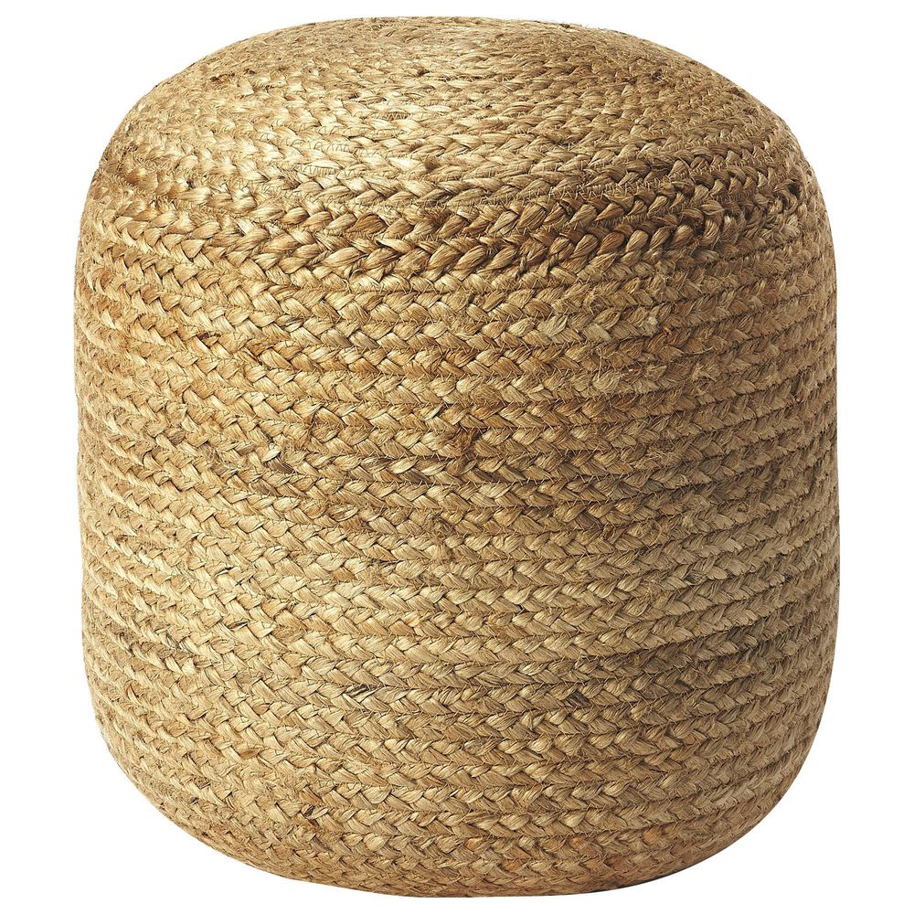 Butler Noosa Pouffe in Natural, , large