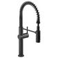 Kohler Crue Semi Professional Pull Down Kitchen Sink Faucet in Matte Black, , large