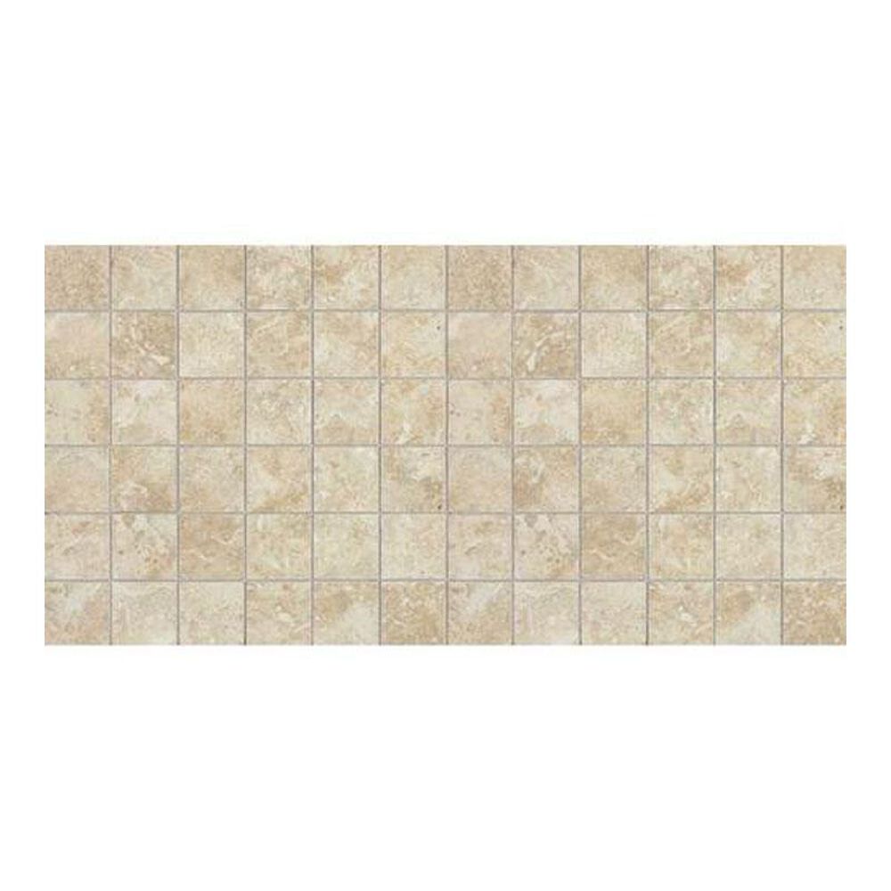 Dal-Tile Heathland Sunrise 12" x 24" Ceramic Mosaic Sheet, , large