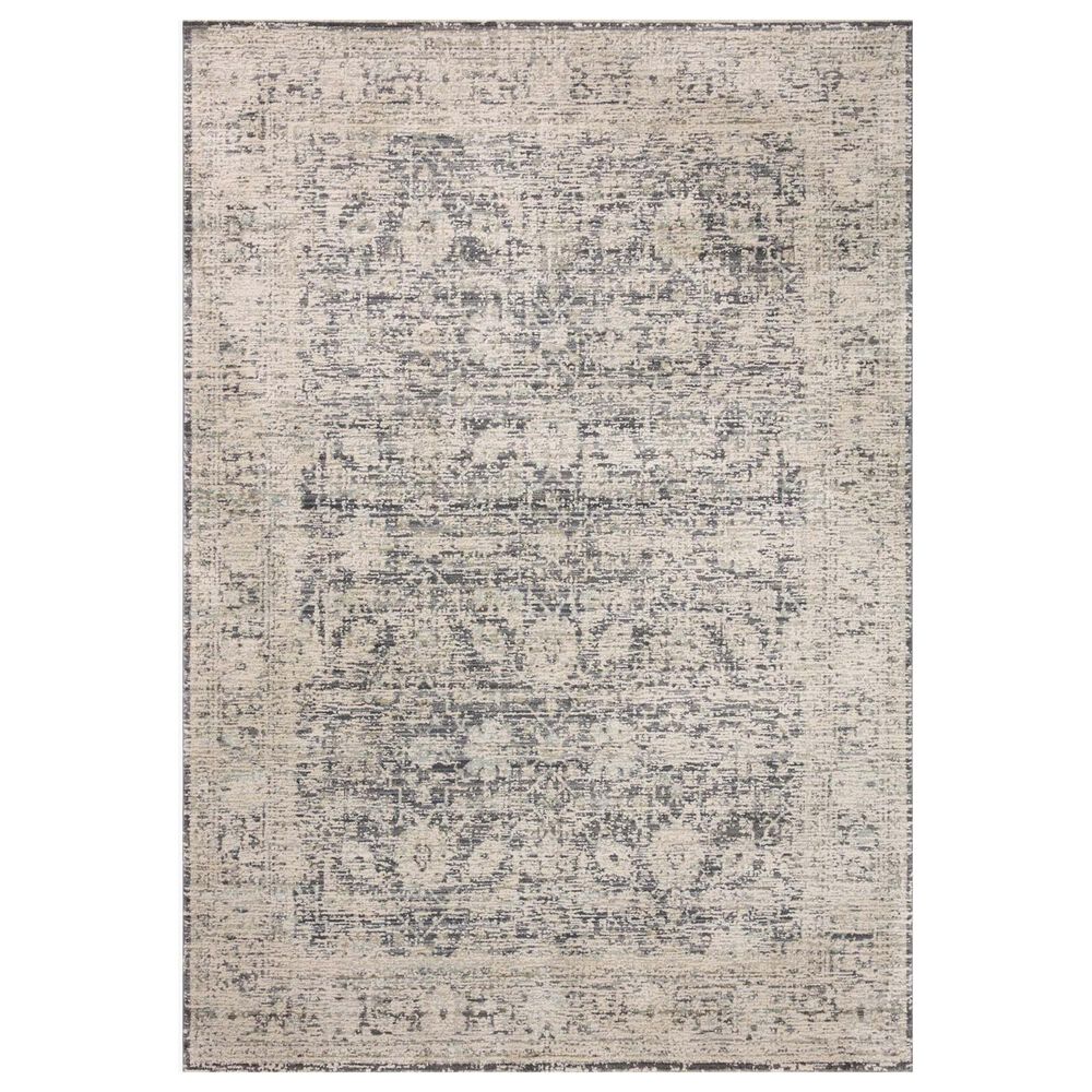 Amber Lewis x Loloi Alie 2"3" x 3"10" Charcoal and Beige Area Rug, , large