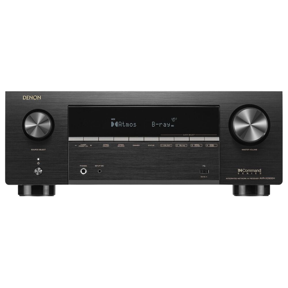 Denon 95W 7.2 Channels AV Receiver in Black, , large