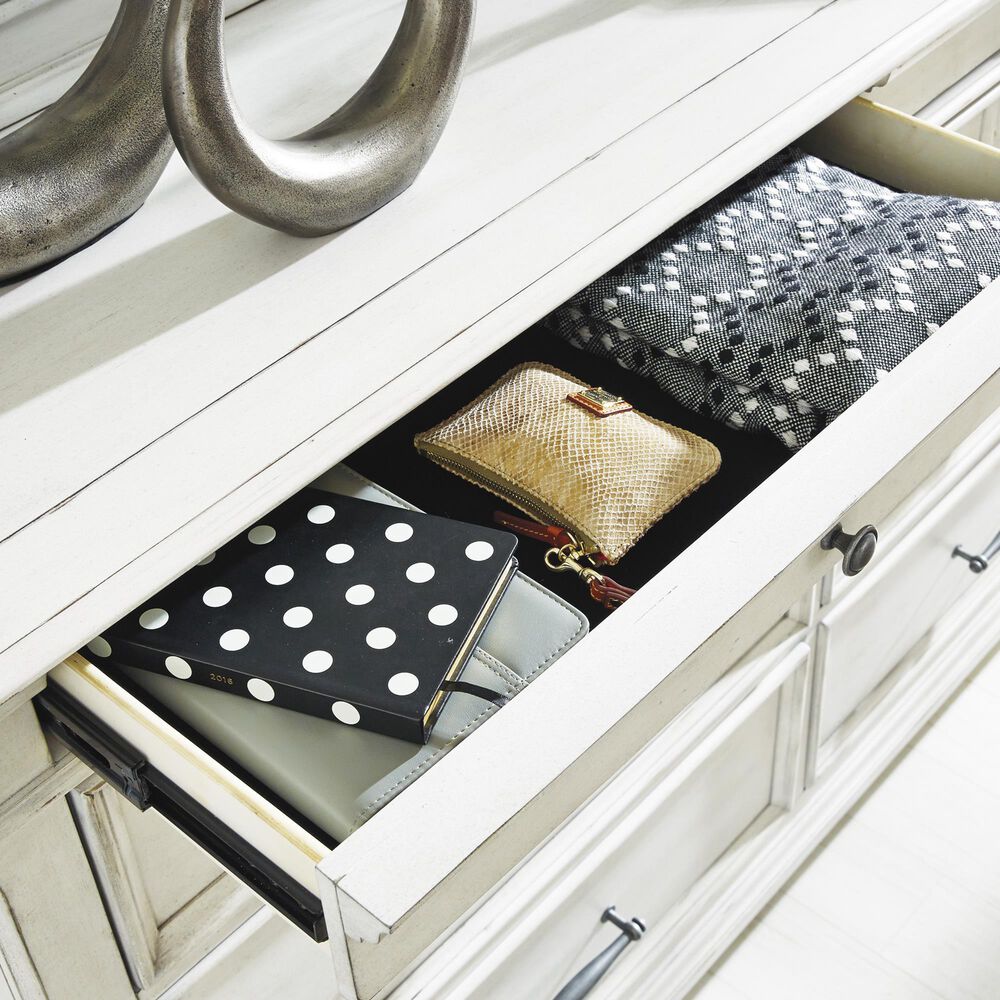 Ashley Kanwyn 4-Piece Cal King Upholstered Bed Set in Whitewash, , large