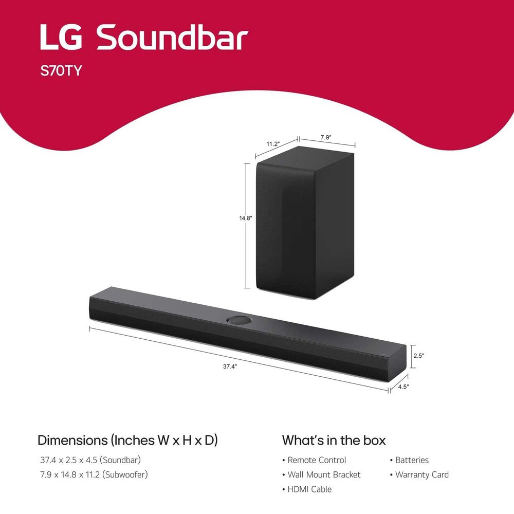 LG 75" Class 84B Series QNED evo AI Mini LED 4K - Smart TV with 3.1.1 Channel Soundbar System in Black, , large