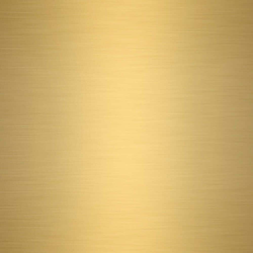 James Martin Mantova 35.4&quot; Single Bathroom Vanity in Glossy White and Champagne Brass with 2 cm Glossy White Solid Surface Top and Rectangular Sink, , large