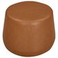 Lifestyle Solutions Grant Round Ottoman in Caramel, , large