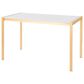 Lumisource Fuji Dining Table in White/Gold, , large