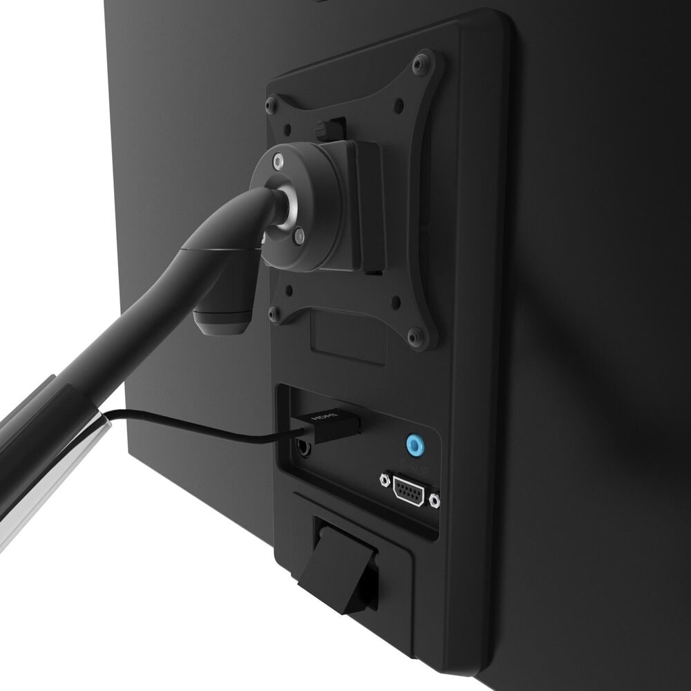 Kanto Single Monitor Desk Mount for 17" - 32" Displays in Black, , large