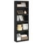 HOMLUX Enhanced Home 5-Tier Shelf Bookcase in Blackwood, , large