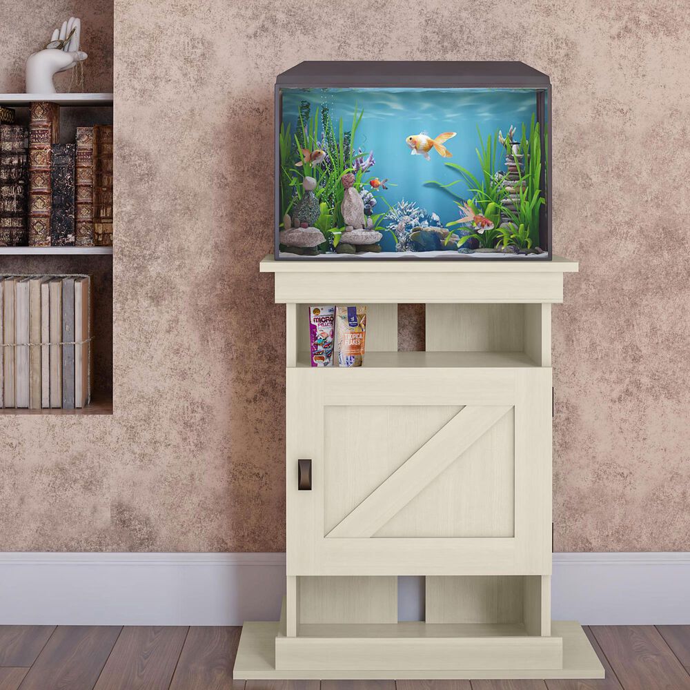 DHP Farmington Aquarium Stand in Ivory Oak, , large