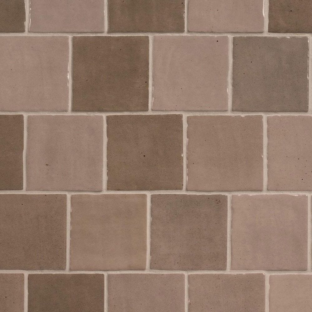 Soho Studio Serena Taupe 4&quot; x 4&quot; Ceramic Tile, , large