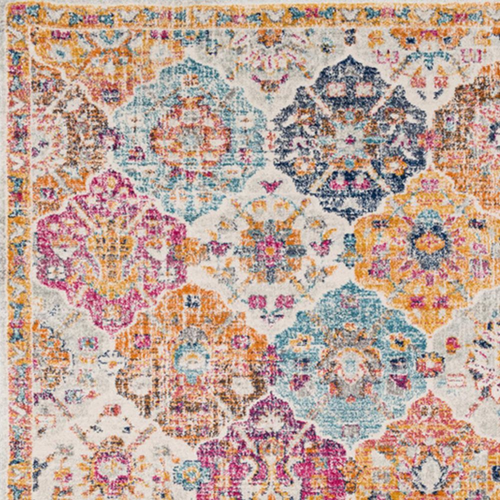 Surya Harput HAP-1018 6&#39;7&quot; x 9&#39; Saffron, Orange and Blue Area Rug, , large